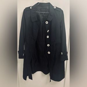 The Limited Black Rain Coat